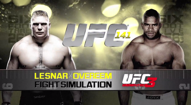 UFC 141 simulator
