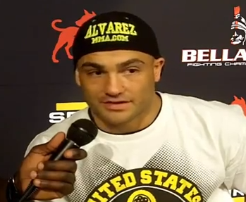 Bellator champ Eddie Alvarez was ready to abandon ship and take his talents to the bright lights and hearty pay checks of the UFC. - eddie-alvarez-bellator-66