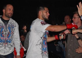 Jorge Masvidal interacts with fans in Columbus, Ohio (photo by Brian Furby/ProMMAnow.com)