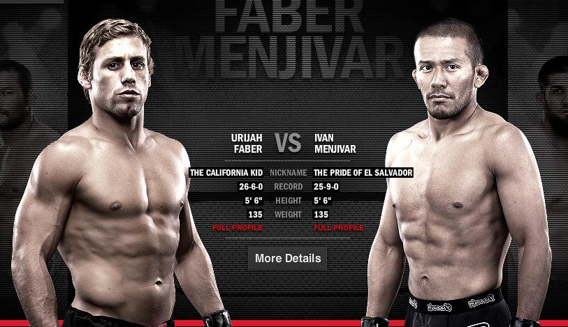 Urijah Faber, Ivan Menjivar, UFC 157