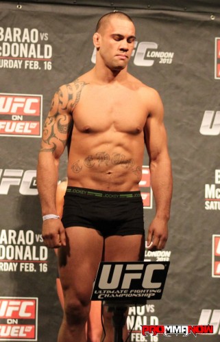 UFC's James Te-Huna