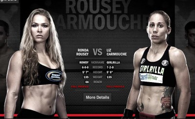 Ronda Rousey, Liz Carmouche, UFC 157