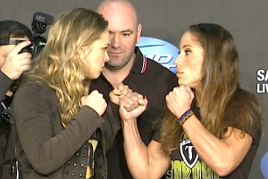Ronda Rousey, Liz Carmouche, UFC 157