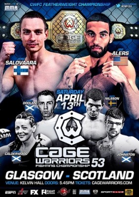 Cage Warriors 53 poster