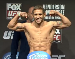 Chad Mendes (pictured) gets his shot against Conor McGregor at UFC 189.