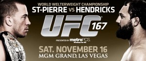 UFC 167 Banner