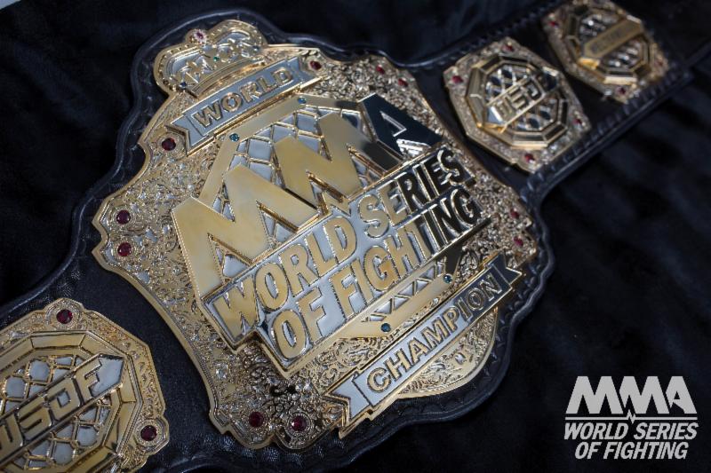 WSOF promotion unveils inaugural championship belt