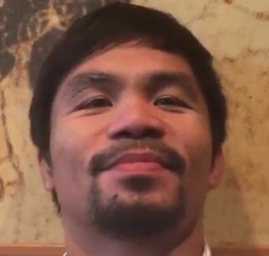 You know you’ve made it when… Manny Pacquiao personally wishes you good ...