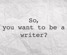 want to be a writer